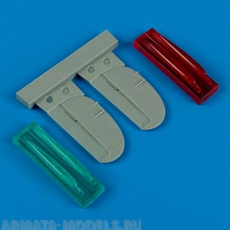 QB72413  Spitfire Mk.IX Position Lights and Rudder 1/72