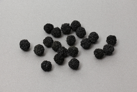 030shk002 Шарики ППУ черные. 20шт. 15-20мм.