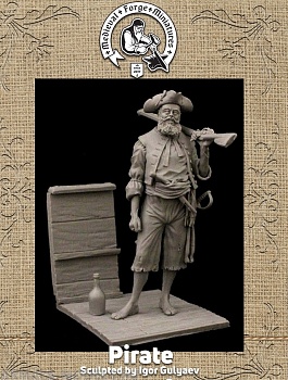 C-75-007 Фигура Пират 75мм C-75-007 Фигура Пират 75мм