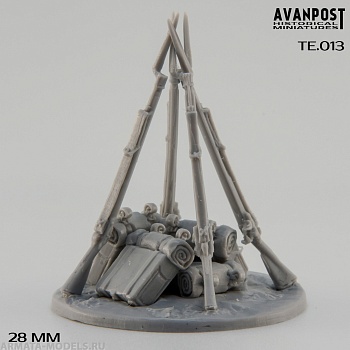 TE.013АП Ружейная пирамида