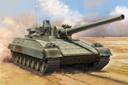 09533P Сборная модель Russian Object 477 XM2 Trumpeter