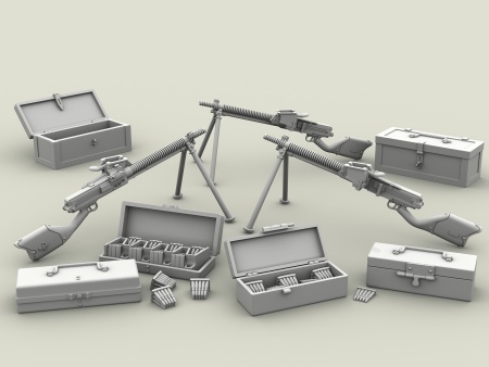 3121SOGA Японский ручной  пулемёт Тип 11. SOGA Miniatures