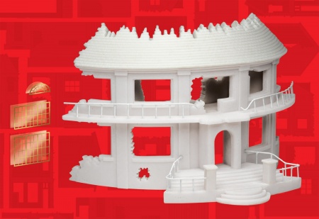 A75015 Сборная модель здания Polish Bank Airfix