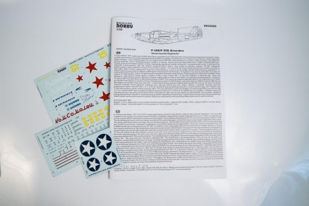 SH32028 P-39N/Q Aircobra Soviet Gurad Regi Special Hobby