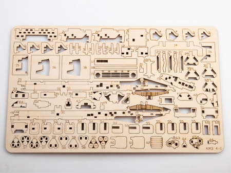 11002BAUMI Сборная модель КАМАЗ-4310 Бортовой Baumi