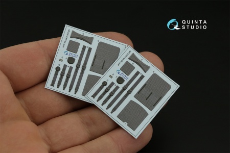 QD35099 3D Декаль интерьера кабины AH-64E (Takom)