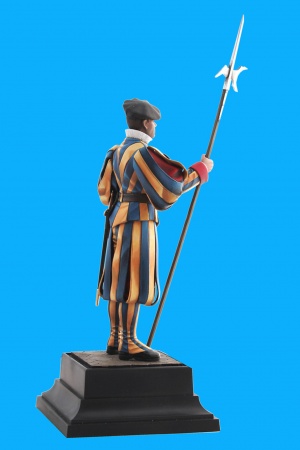 16002 Швейцарский гвардеец стражи Ватикана ICM