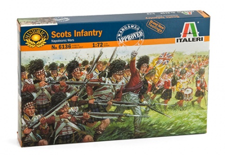 6136ИТ Солдатики NAPOLEONIC WARS - SCOTS INFANTRY Italeri