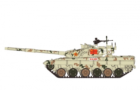 TS-034 Танк ZTZ96B Meng