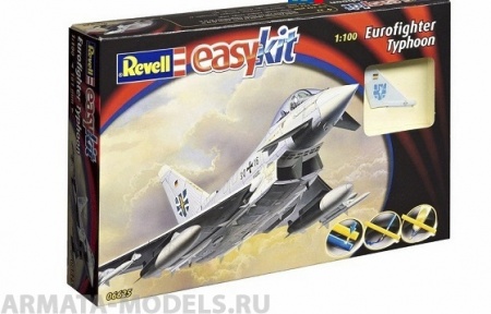 06625 Сборка самолет Eurofighter (1/100) Revell