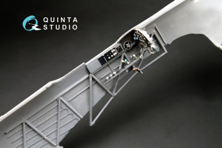 QD48004Pro 3D Декаль интерьера кабины Як-1Б (для модели Моделсвит)