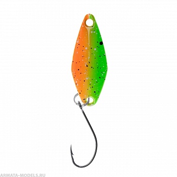 Микро приманка Stealth 2.3гр цв.220 Оранжевый+Салатовый PREMIER( цена указана за упаковку, в количестве 5шт.)