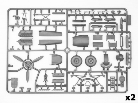 48242 Do 215 B-5, германский ночной истребитель 2 МВ ICM
