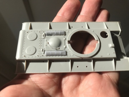 AM72664 Миниатюра 3D Решетки мто для танка КВ поздние