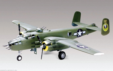 15512RE Средний бомбардировщик  B-25J Mitchell Revell