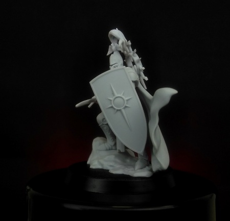 BCK-WG-025 Капитан | Игровая миниатюра 32 мм Blood Carrot Knights