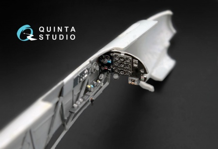 QD48004Pro 3D Декаль интерьера кабины Як-1Б (для модели Моделсвит)