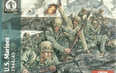 AP027 Us Marines Iwo Jima WATERLOO