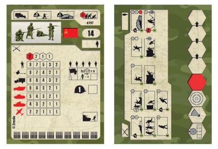 Набор фигурок 6197 Советская пехота в зимней форме Звезда