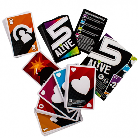 HBRF4205121 Игра настольная карточная 5 alive