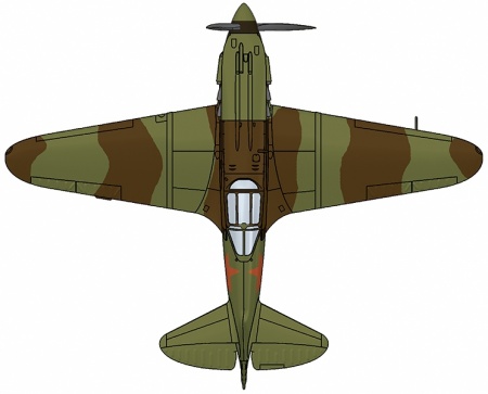 48012 Советский высотный истребитель ARK model