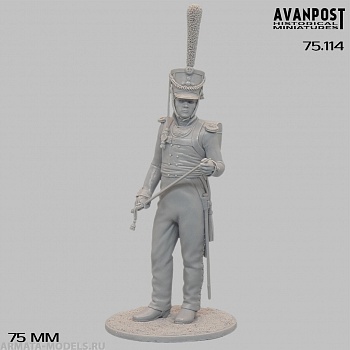 75.114 Русский офицер, 1812 г 75.114 Русский офицер, 1812 г