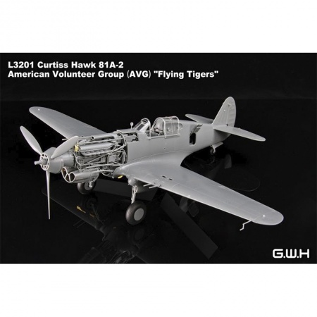 L3201 Самолет Curtiss Hawk 81-A2 Flying Tigers Great Wall