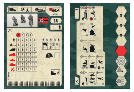 Набор фигурок 6198 Немецкая пехота в зимней форме Звезда