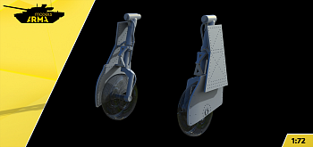 AM72430 Ультрадетализированные стойки Neo для Як-1 Вариант 1 AM72430 Ультрадетализированные стойки Neo для Як-1 Вариант 1