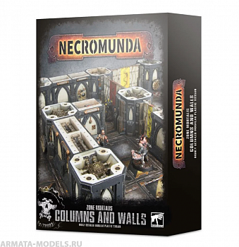 300-48GW Набор Некромунда. Зона Морталис: Колонны и стены (Necromunda Zone Mortalis Columns and Walls) 300-48GW Набор Некромунда. Зона Морталис: Колонны и стены (Necromunda Zone Mortalis Columns and Walls)