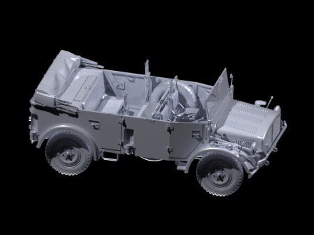 35505 Horch 108 Typ 40, Германский армейский автомобиль ICM 35505 Horch 108 Typ 40, Германский армейский автомобиль ICM