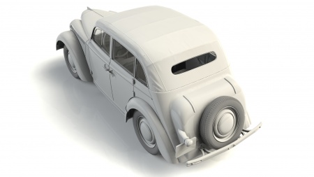 35484 Москвич-401-420А, Советский легковой автомобиль ICM 35484 Москвич-401-420А, Советский легковой автомобиль ICM