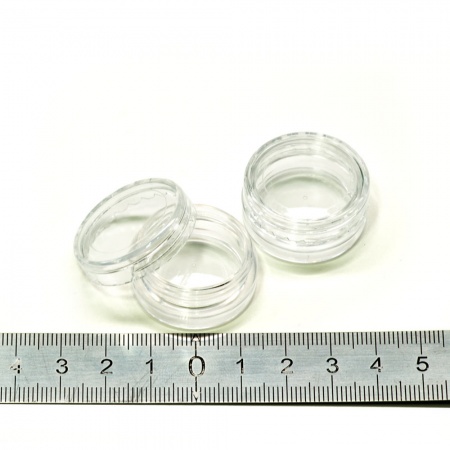 106184MWP Баночки пустые в пластиковом боксе, 12шт