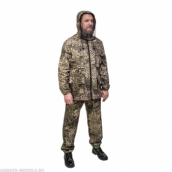 Костюм летний противомоскитный Разведчик, цв.КМФ Стоун р.52-54/170-176 Helios