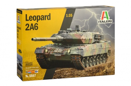 6567ИТ Танк LEOPARD 2A6 Italeri