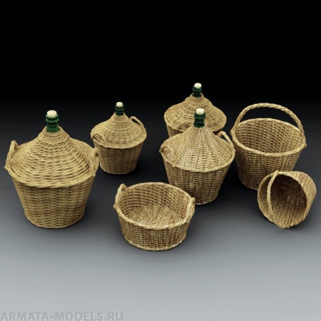 RM793 Demijohns and wicker baskets  (1/35)