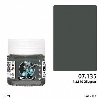 07.135JIM Краска RLM 80 Olivgrun
