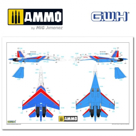 S4812 SU-35S Flanker E Russian Knights Great Wall