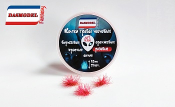 kn10 Кочки травы неоновые, розовые / 12мм / 25шт. kn10 Кочки травы неоновые, розовые / 12мм / 25шт.