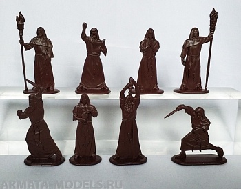 WAB006Brown Набор фигур Тайный орден мертвого пламени (коричневый) WAB006Brown Набор фигур Тайный орден мертвого пламени (коричневый)