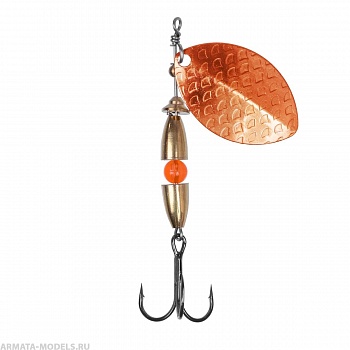 Блесна Вращ.премиум Олимпик 4 10гр цв. 06 медь чешуя (PR-O4-06) Premier