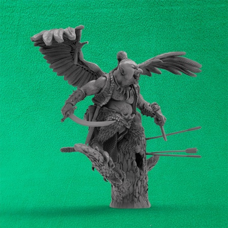 6011 фигурка Соловей-разбойник СВ Модель