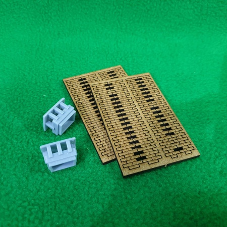 5178 труба печная кирпичная (мдф, пластик)