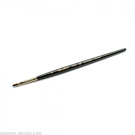 ЖS20305ЖROU Кисть Roubloff серии 1S25 №3 синтетика имитация колонка плоская