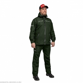 Костюм мембранный BERG хаки 5/5К р.2XL (T-KSB-2XL-54/176-G) Helios
