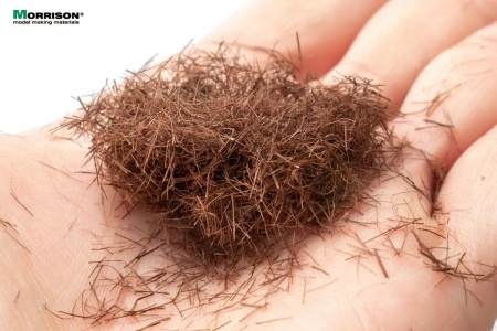 002et056 Трава-волокно для макетирования «Бурая трава» 5 мм.