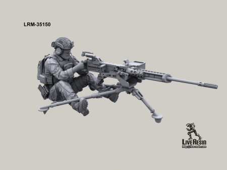 LRM35150 Пулеметчик современных армий Live Resin