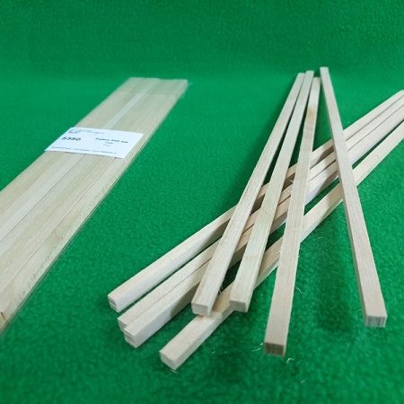 5350 рейки 5х6 - длина 300 мм - липа - 8 шт