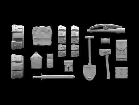 35688 Оружие и снаряжение пехоты США 1 МВ ICM