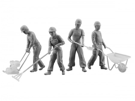66003HG Набор CONSTRUCTION WORKER SET A Hasegawa